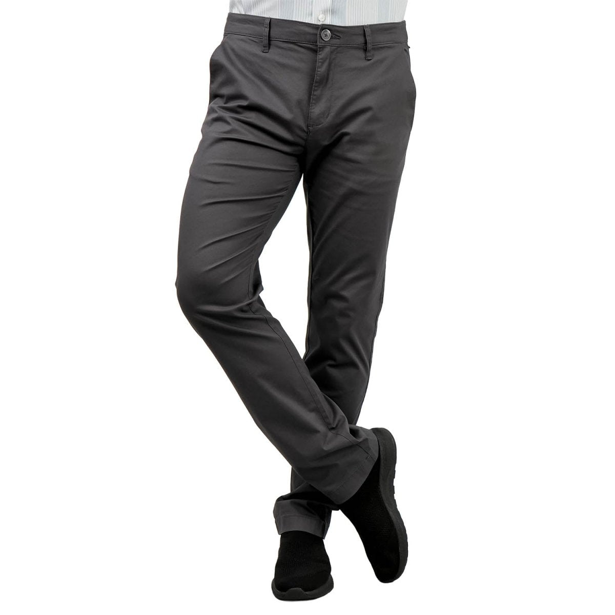 Men's Slim Tapered Khakis - Giordano