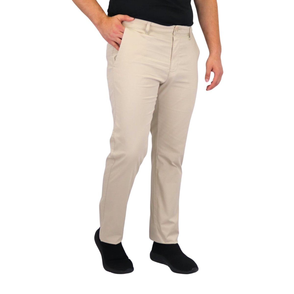 Men's Slim Tapered Khakis - Giordano