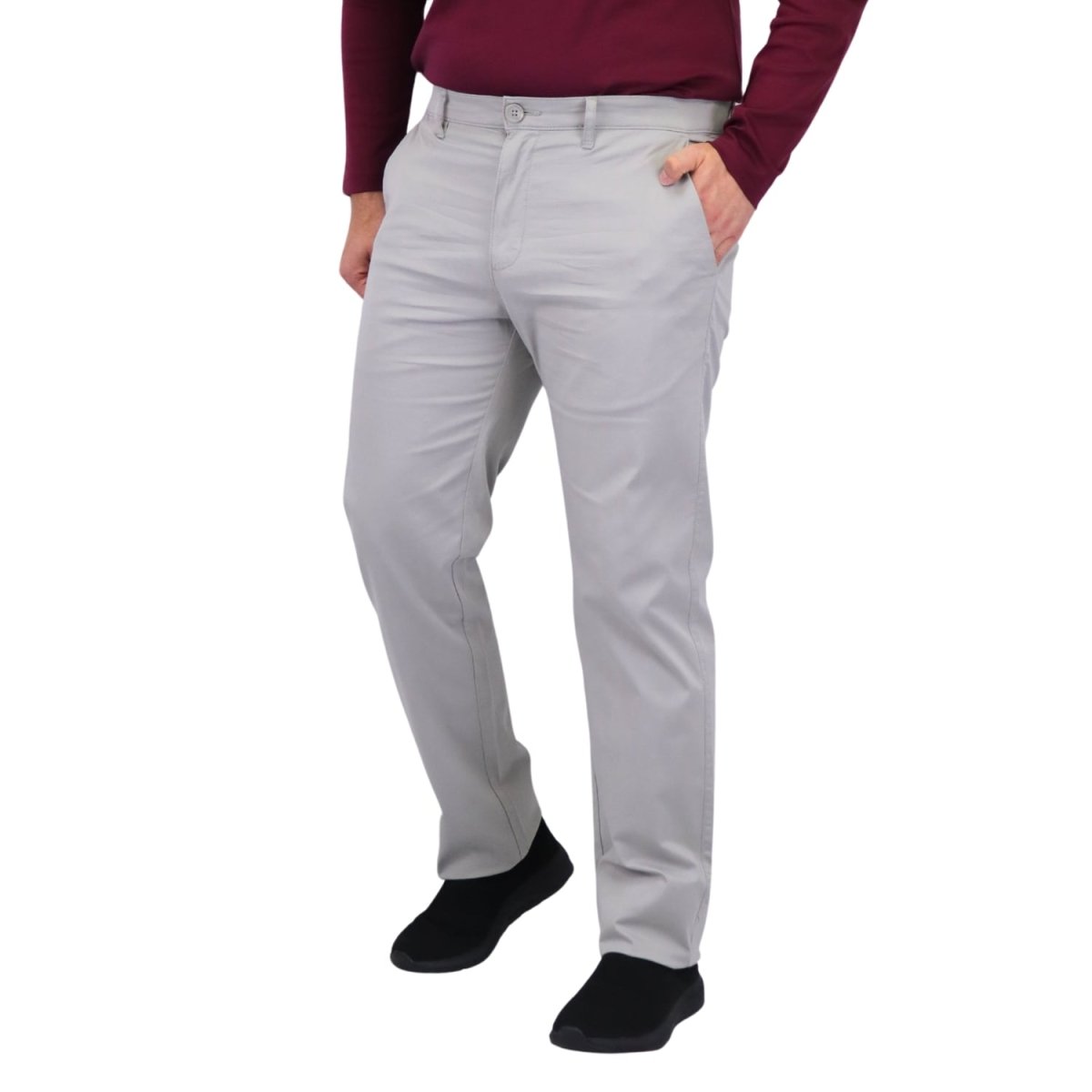 Men's Slim Tapered Khakis 30 - Shop Giordano