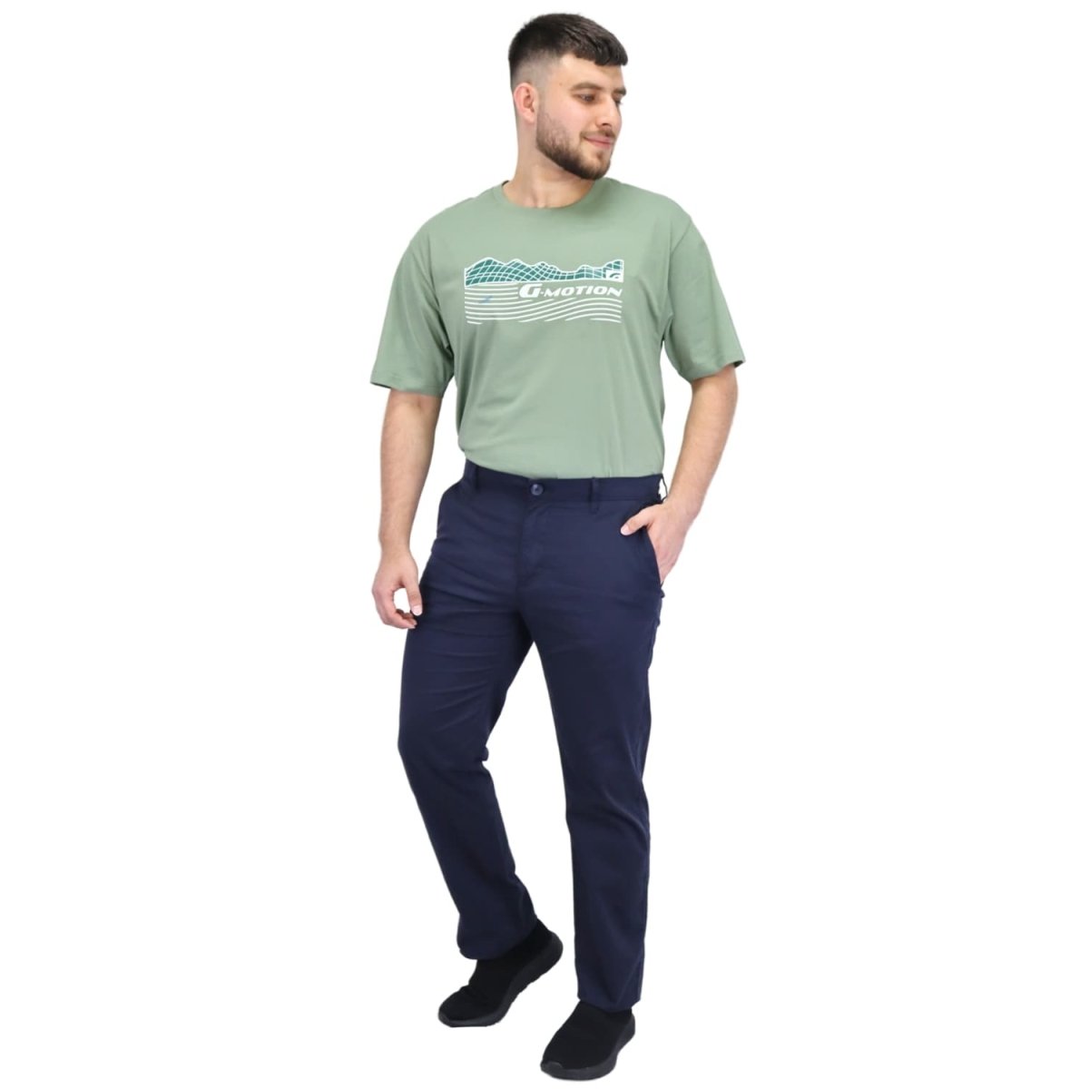 Men's Slim Tapered Khakis - Giordano