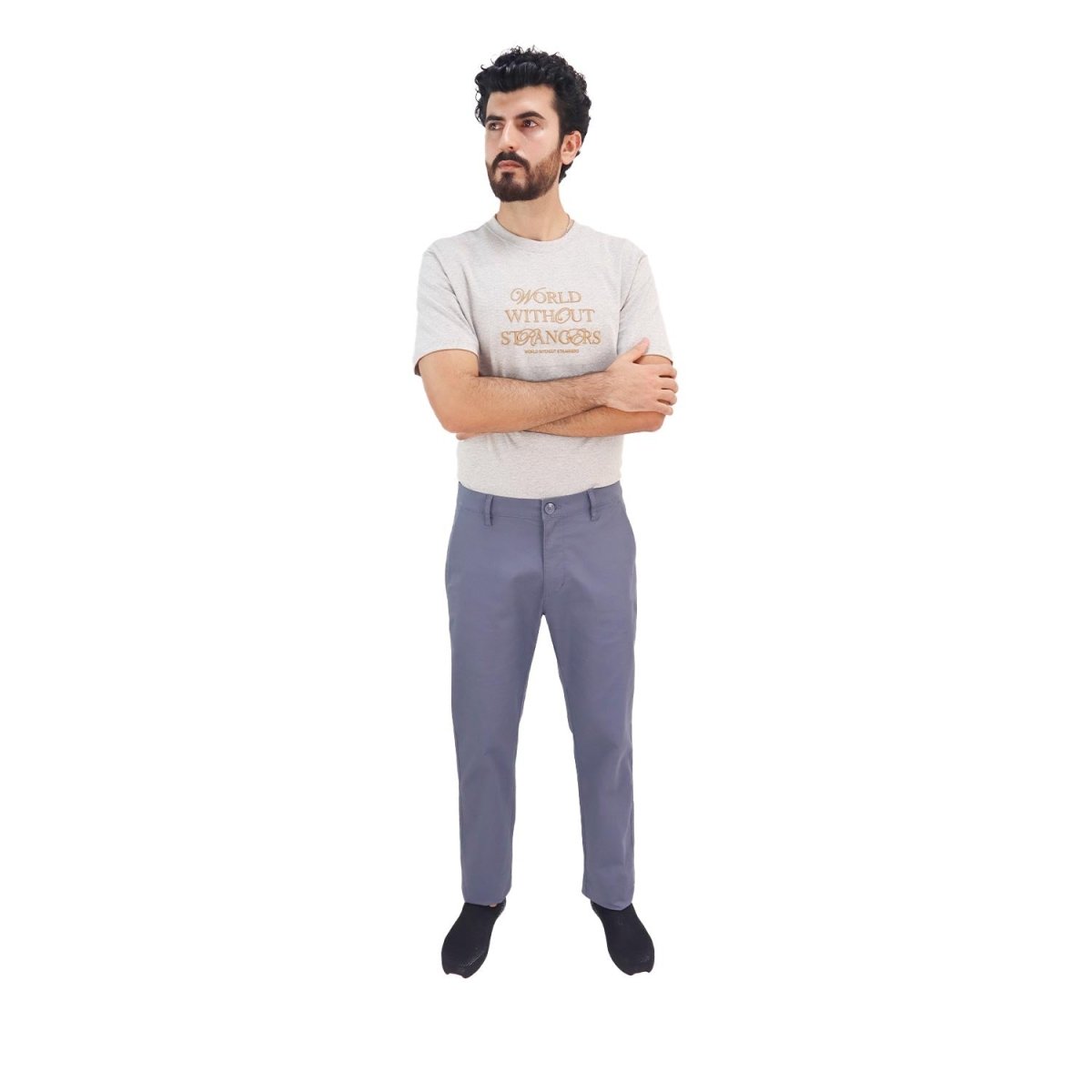 Giordano Men's Slim Tapered Khakis - Premium Pants