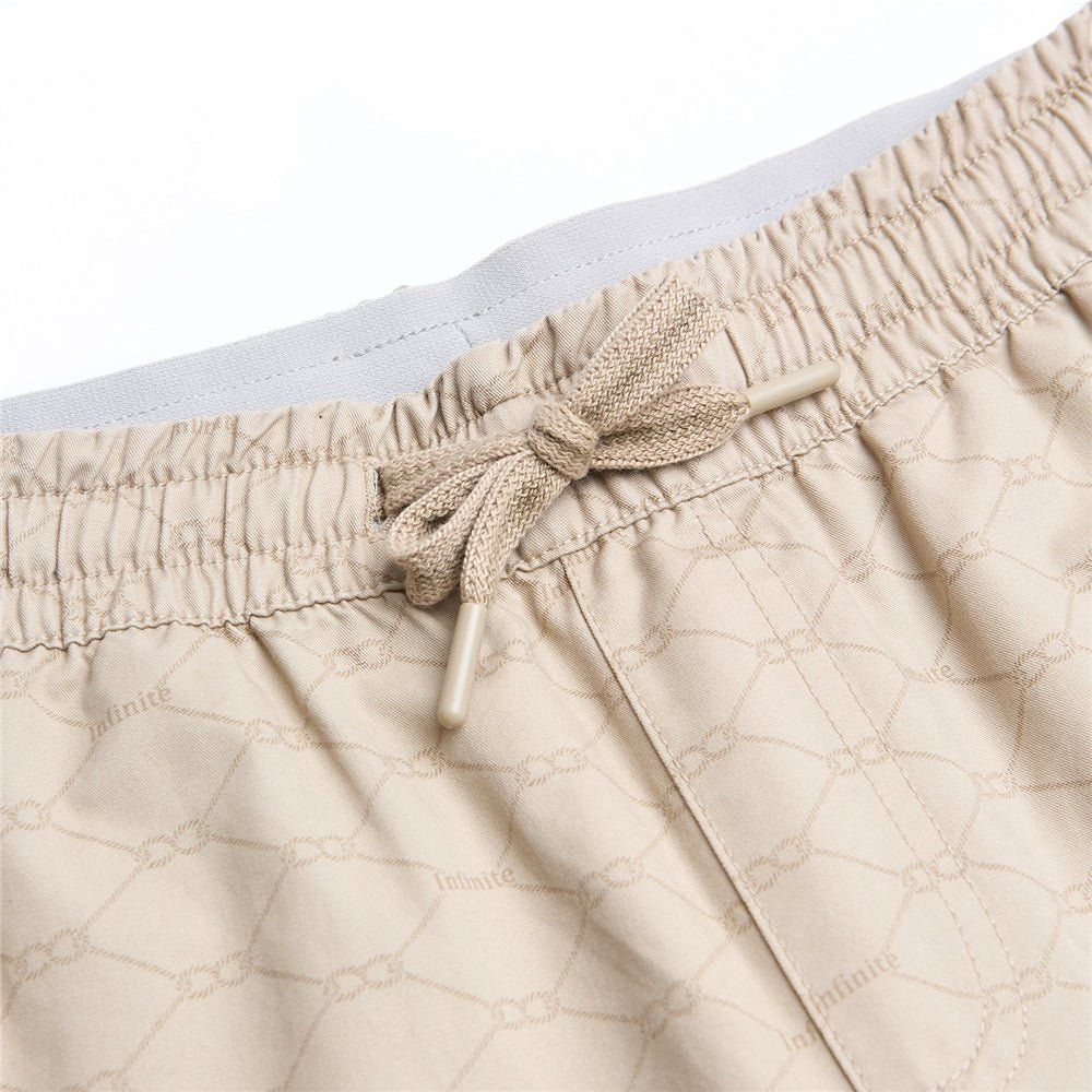 Men’S Slim Twill Bermuda Shorts With Elastic Waist S - Shop Giordano