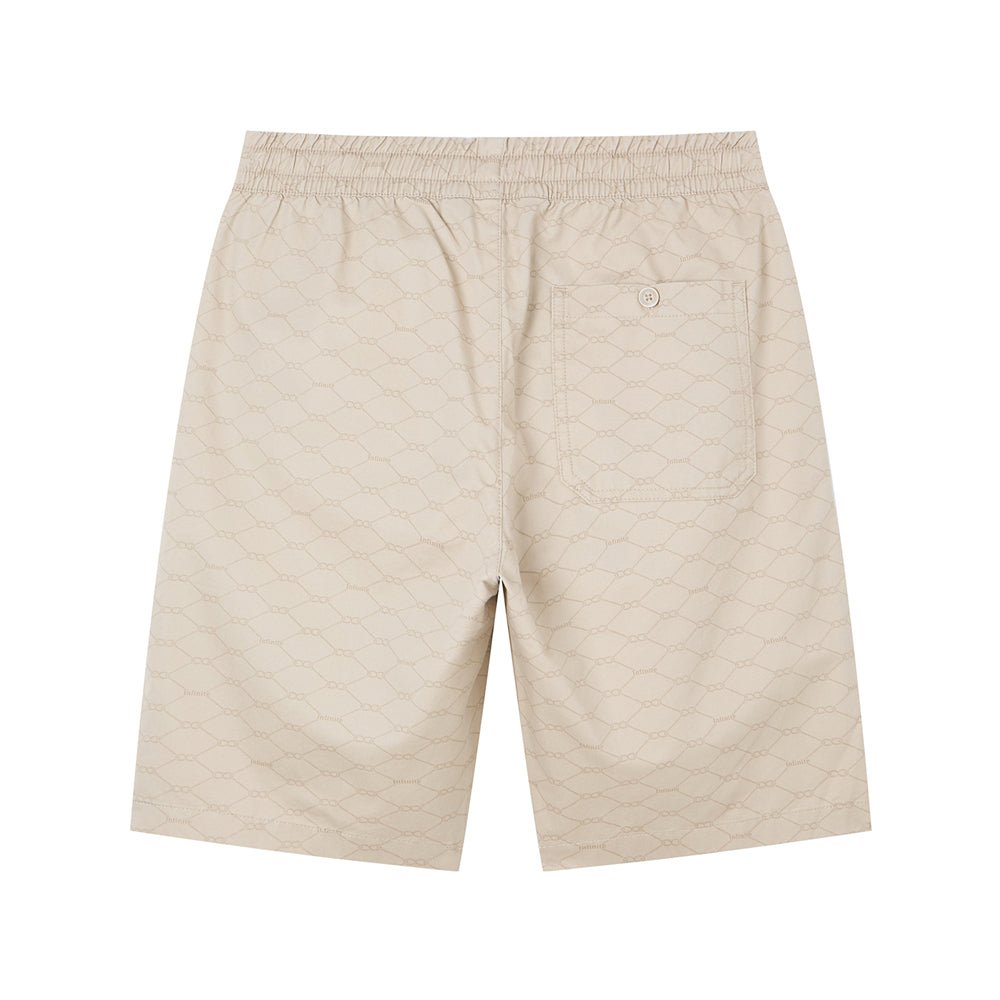 Men’S Slim Twill Bermuda Shorts With Elastic Waist S - Shop Giordano
