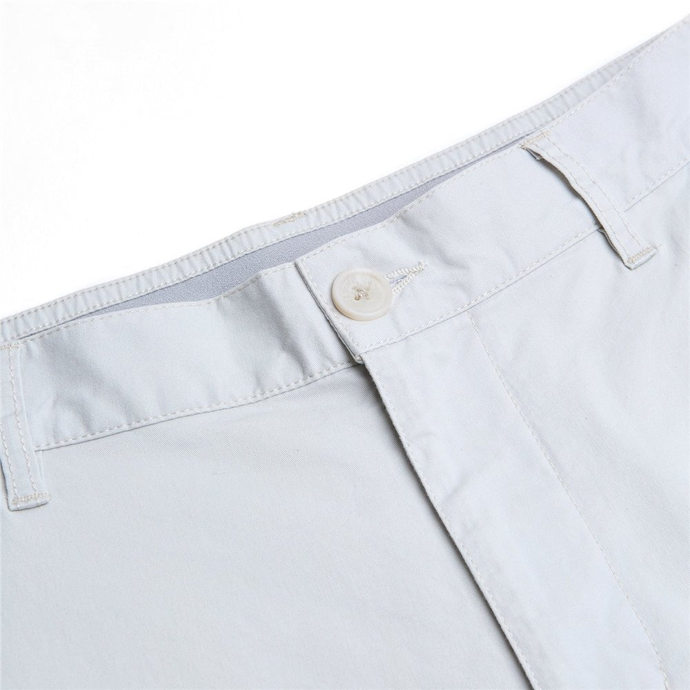 Men’S Slim Twill Bermuda Shorts With Stretch Waist 30 - Shop Giordano