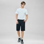 Giordano Men's Slim Twill Bermuda Shorts With Stretch Waist - first_variant_option_2 Premium Shorts for Giordano