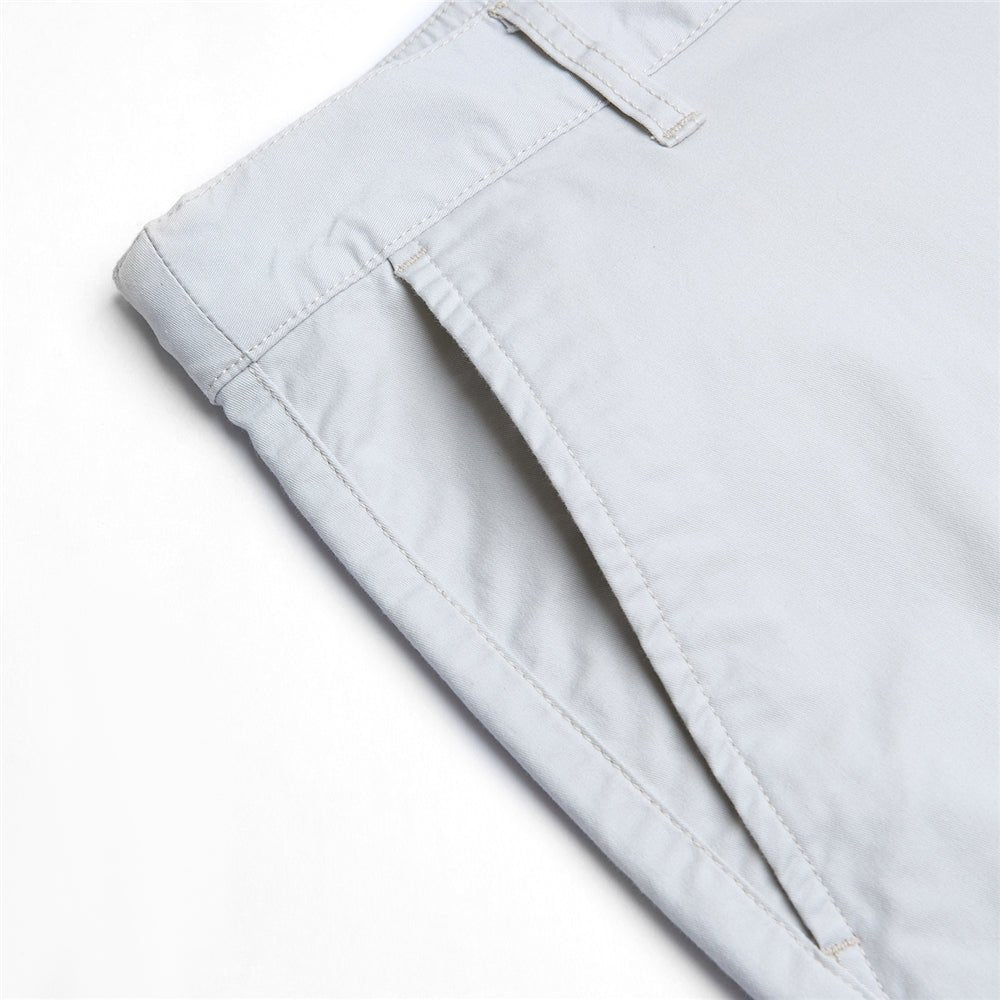 Men’S Slim Twill Bermuda Shorts With Stretch Waist 30 - Shop Giordano