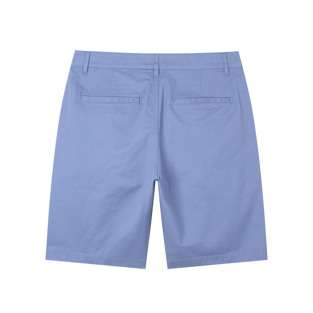 Men’S Slim Twill Bermuda Shorts With Stretch Waist 30 - Shop Giordano
