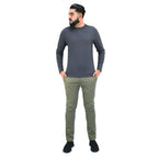 Men's Smart Collar Print Tee | Liquid Touch Comfort S - Shop Giordano