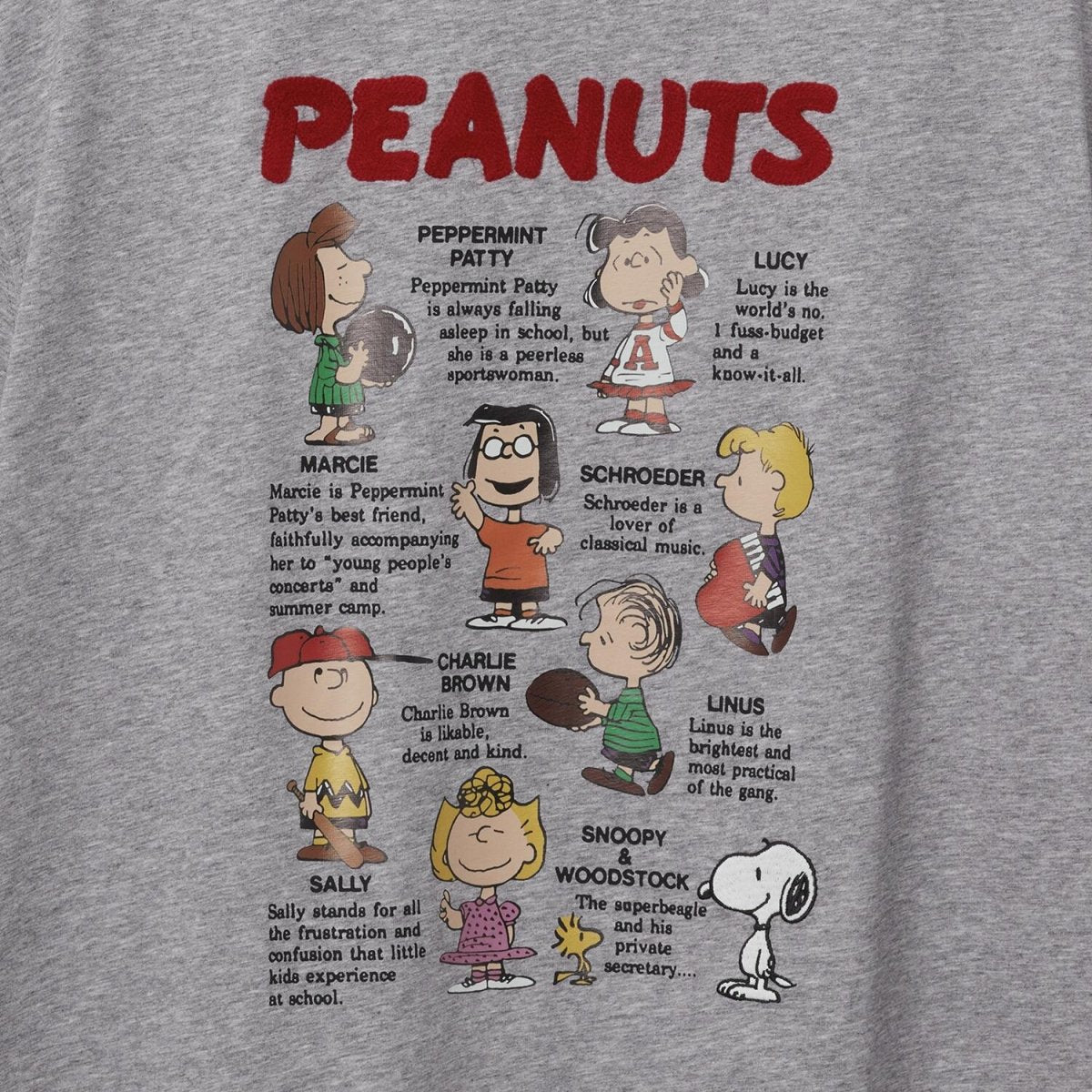 Giordano Men's Snoopy Peanuts Collection Tee - Premium Print Tee