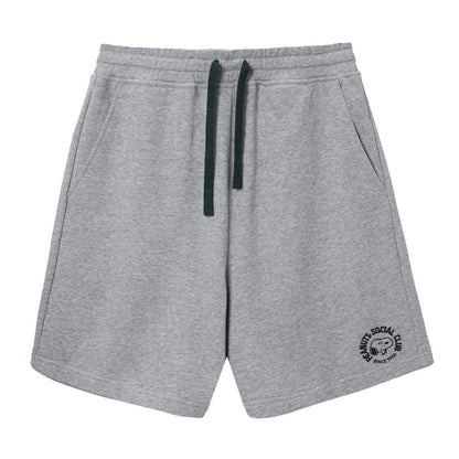 Men's Snoopy Peanuts French Terry Shorts: Relaxed Fit, Ultimate Comfort - Giordano