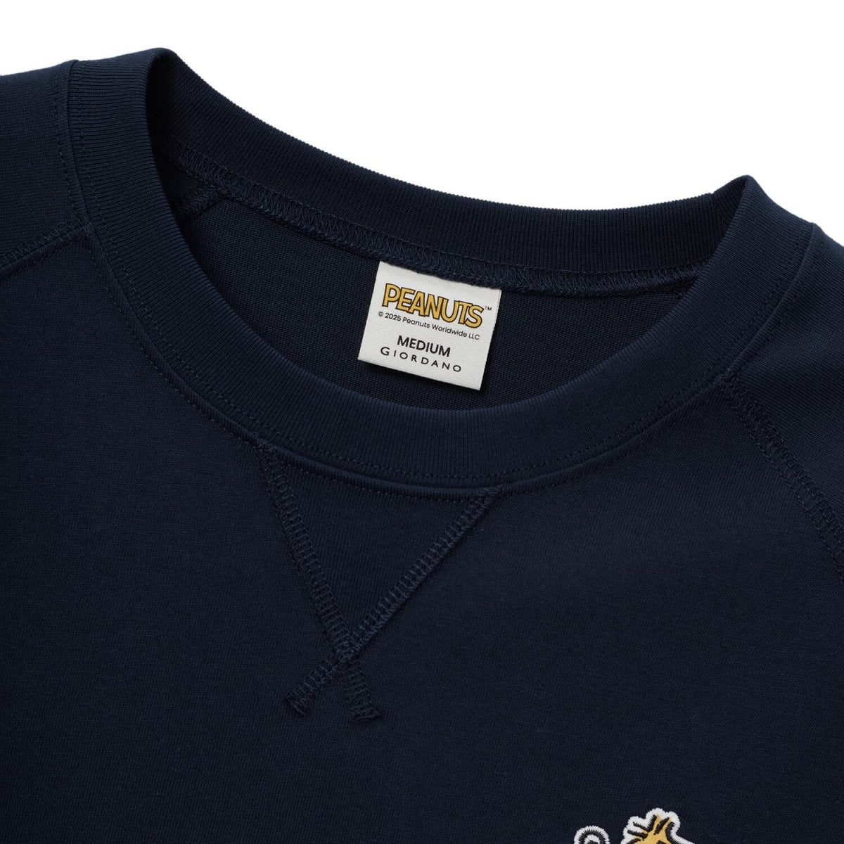 Men's Snoopy Peanuts Oversize Print Tee: 100% Cotton Jersey Comfort - Giordano