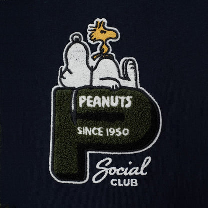 Men's Snoopy Peanuts Oversize Print Tee: 100% Cotton Jersey Comfort - Giordano