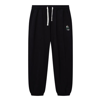 Men's Snoopy Print Cotton French Terry Oversize Joggers - Giordano