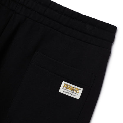 Men's Snoopy Print Cotton French Terry Oversize Joggers - Giordano