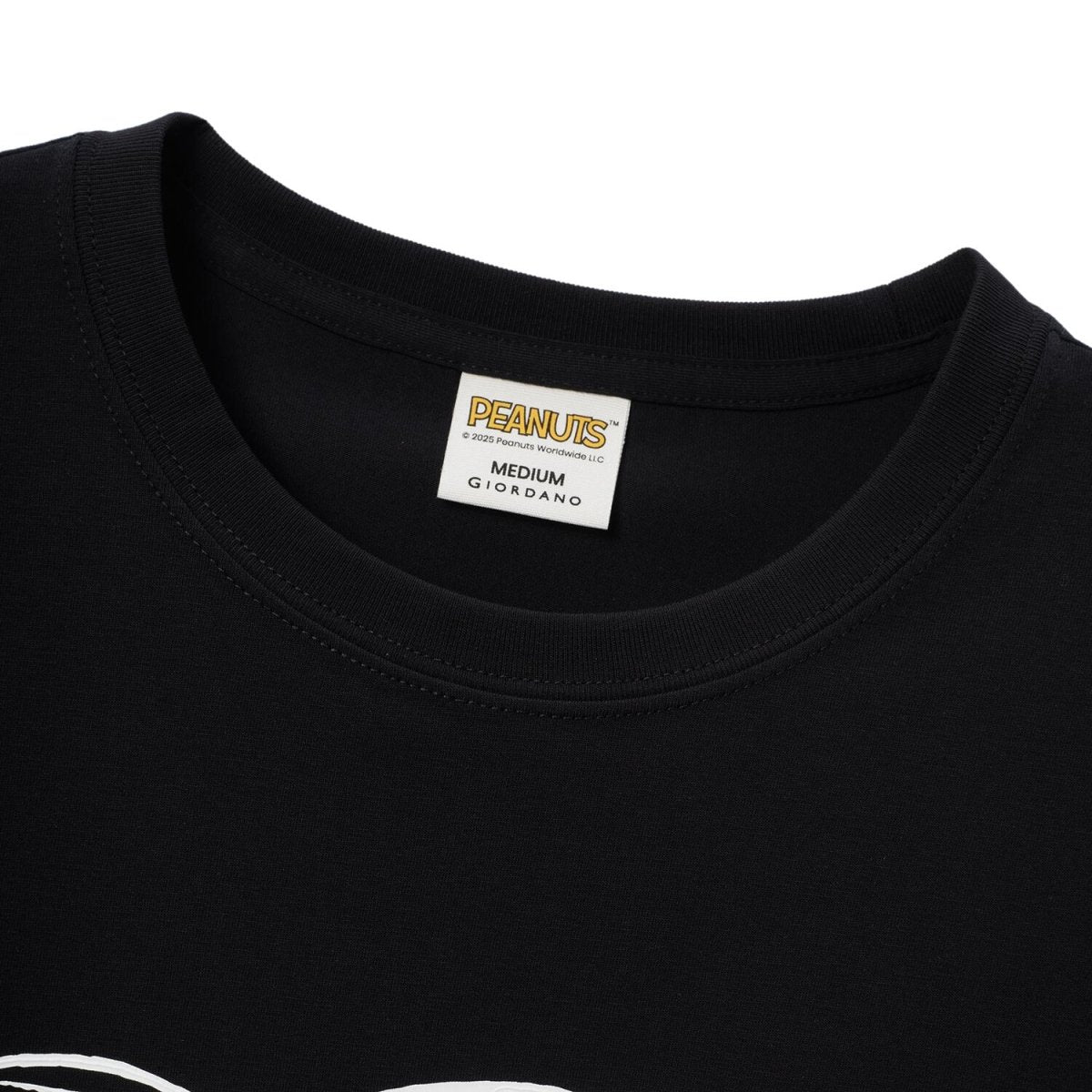 Men's Snoopy Print Tee: Relaxed Fit, Sorona Blend Comfort - Giordano