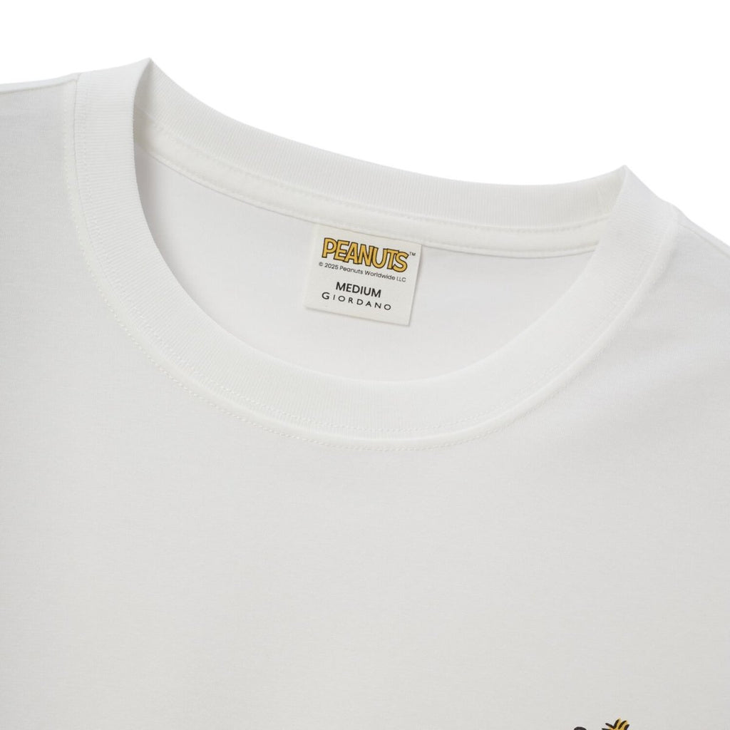 Giordano Men's Snoopy Print Tee - Premium Print Tee