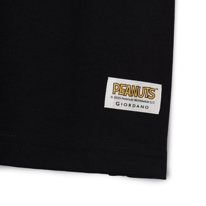 Men's Snoopy Print Tee: Relaxed Fit, Sorona Blend Comfort - Giordano