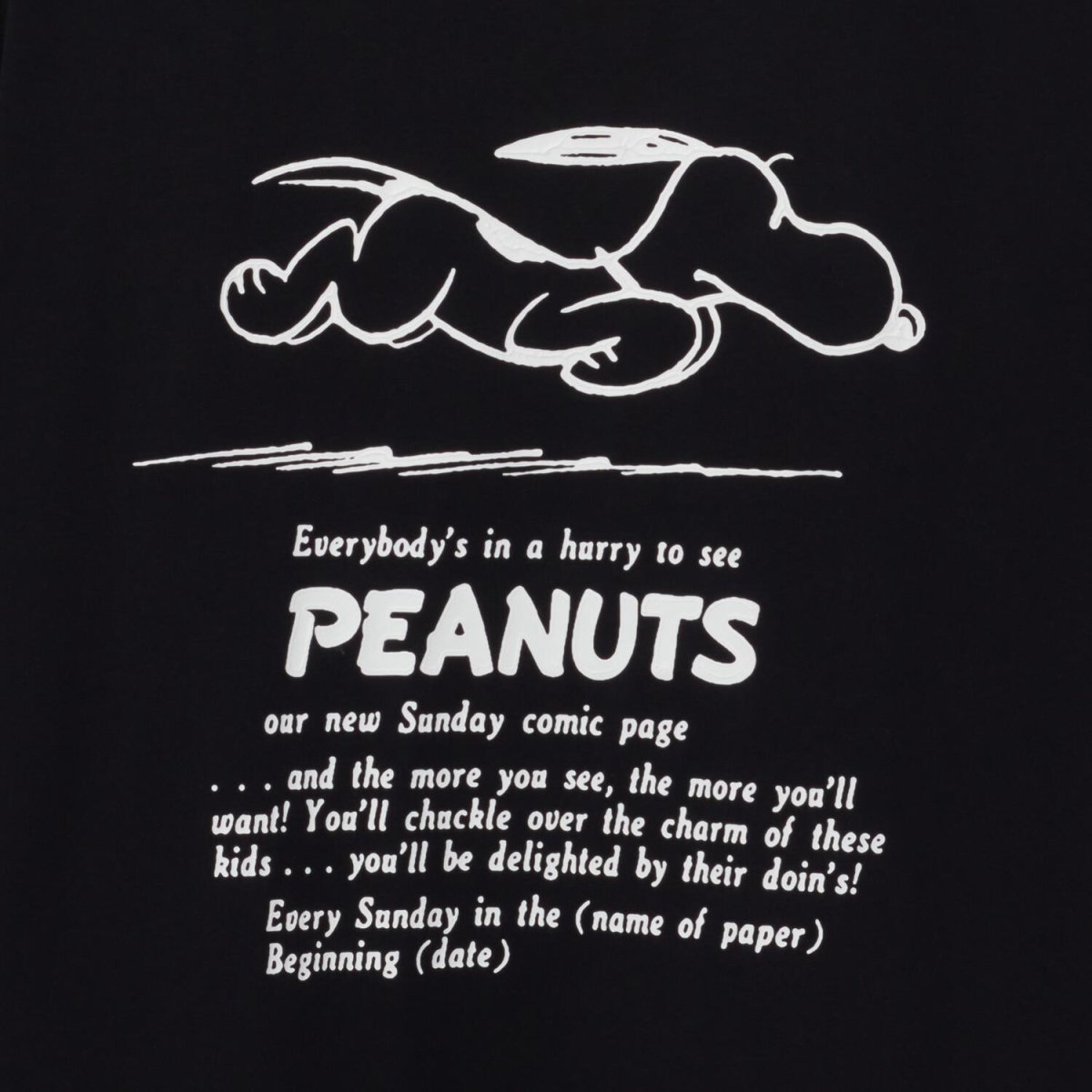 Giordano Men's Snoopy Print Tee - Premium Print Tee