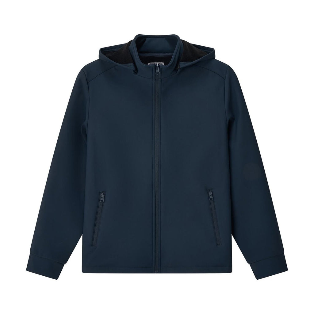 Men’S Softshell Fleece Hoodie Jacket With Full - Zip S - Shop Giordano