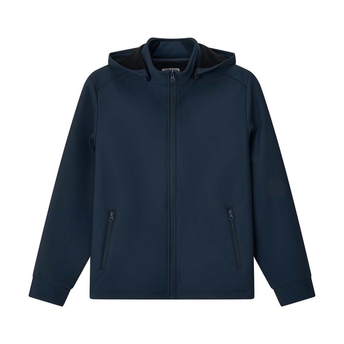 Men’S Softshell Fleece Hoodie Jacket With Full - Zip S - Shop Giordano