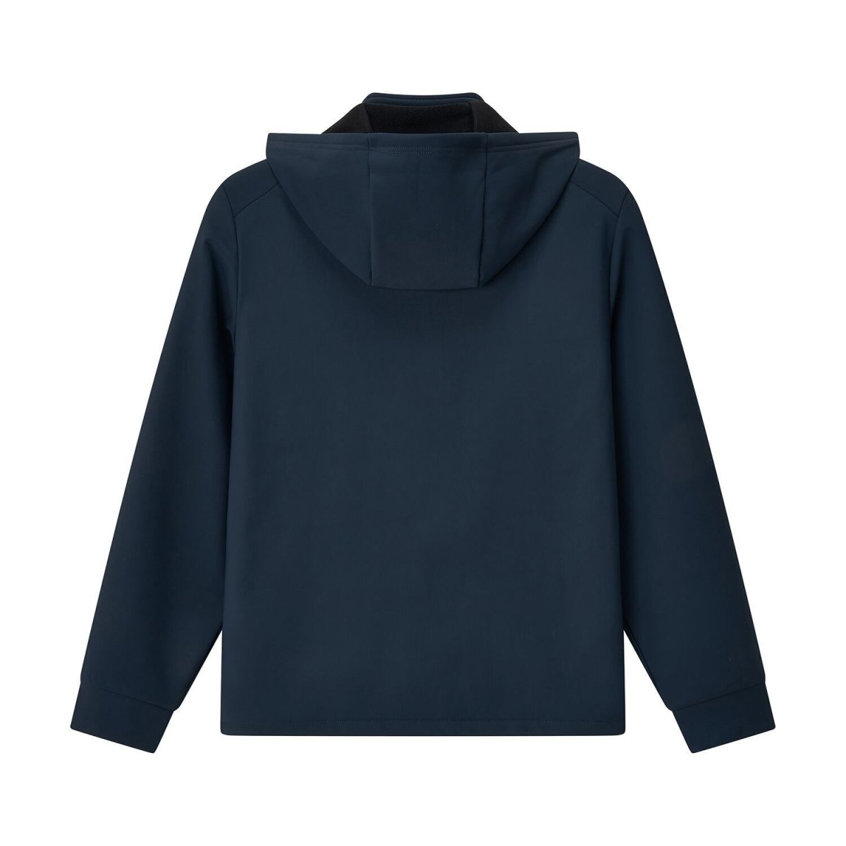 Men’S Softshell Fleece Hoodie Jacket With Full - Zip S - Shop Giordano