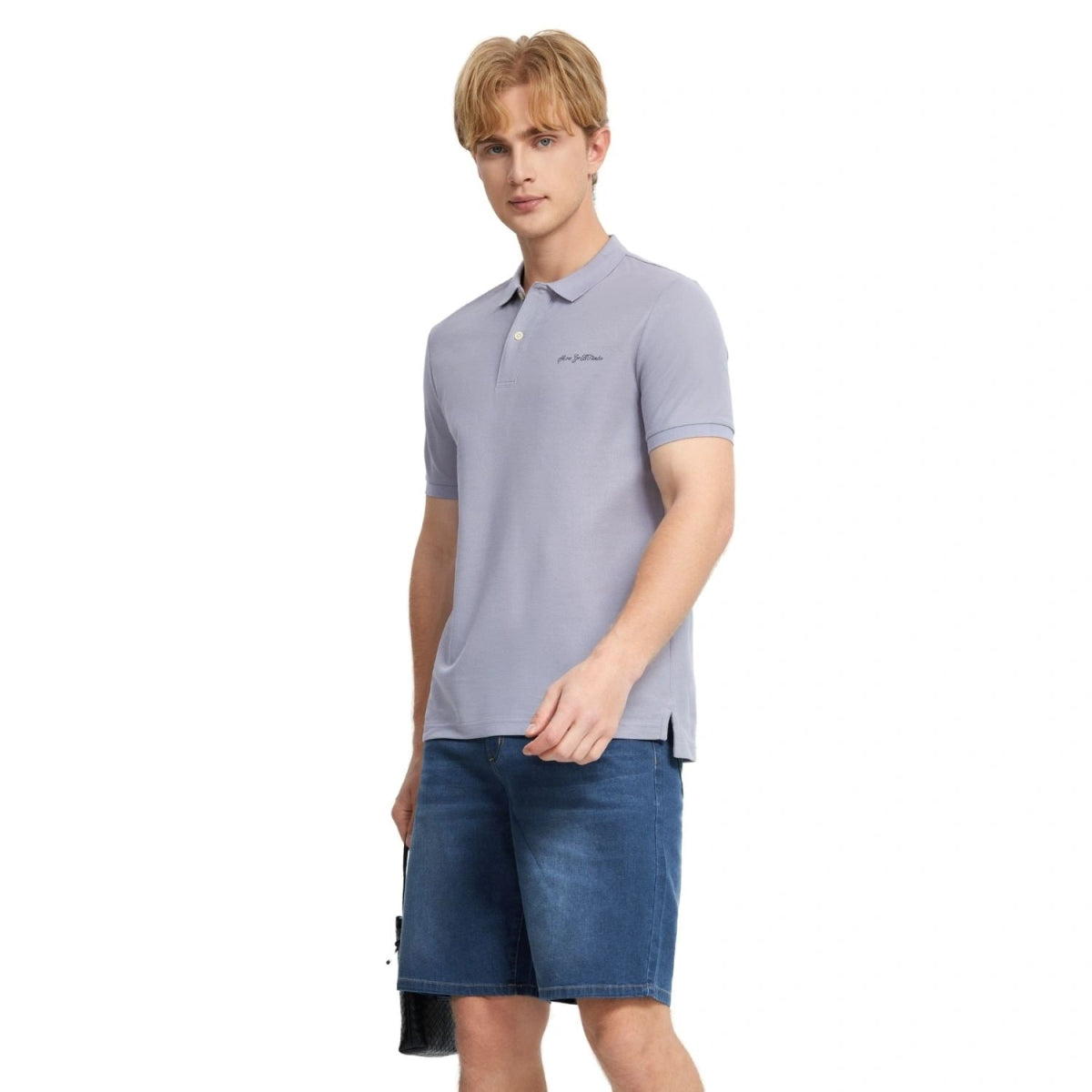 Men's Solid Cool Jade Polo - Giordano