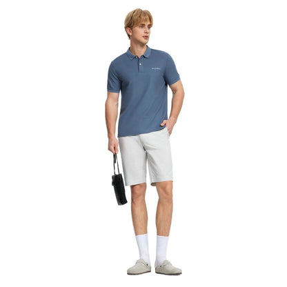 Men's Solid Cool Jade Polo - Giordano
