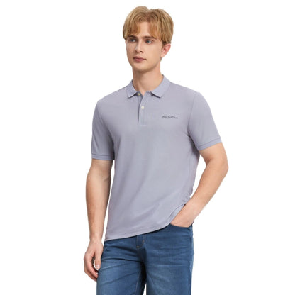 Men's Solid Cool Jade Polo - Giordano
