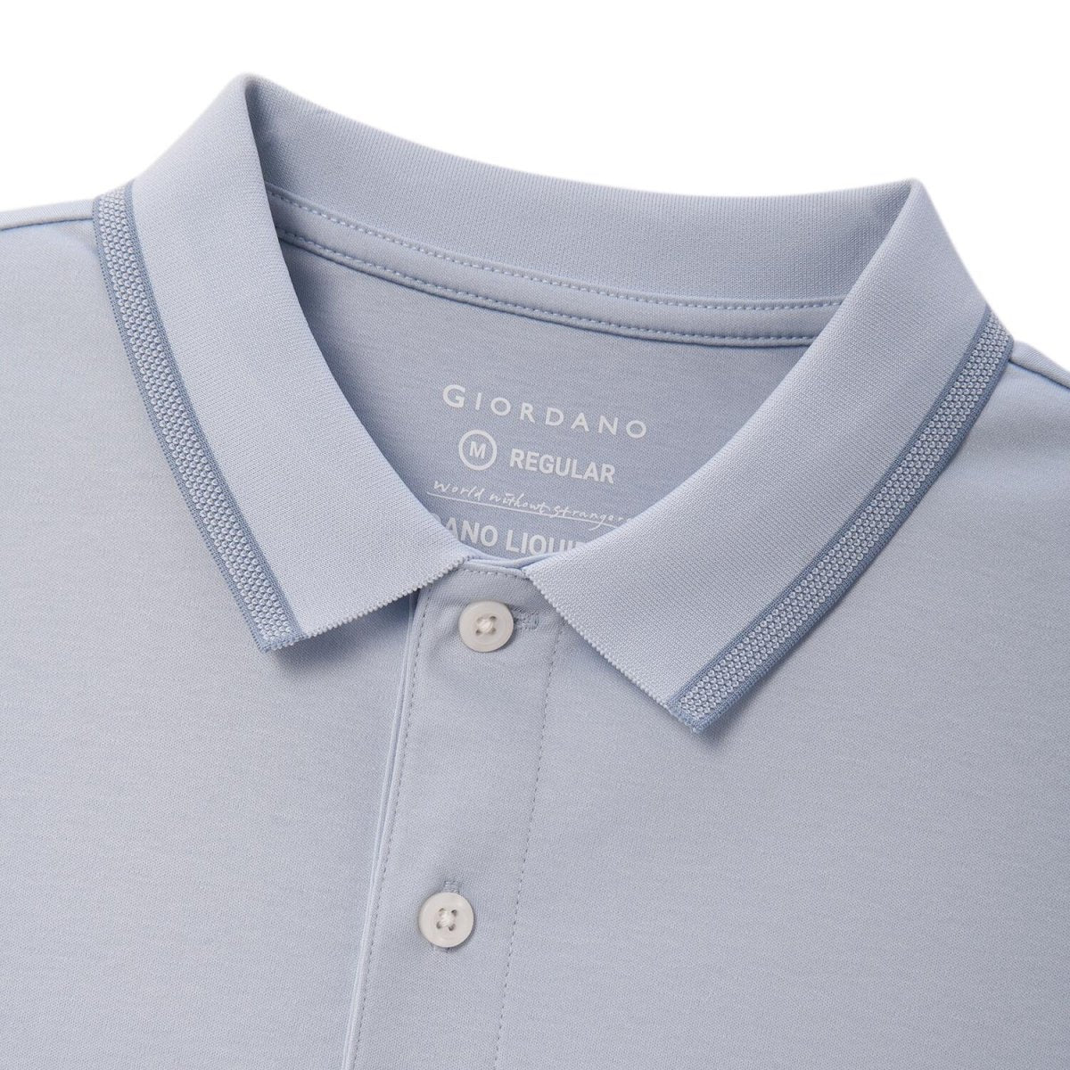 Giordano Men's Solid Liquid Touch Polo - Premium Polo
