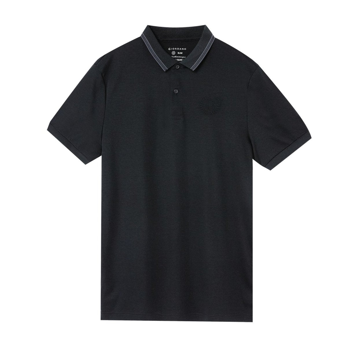 Giordano Men's Solid Liquid Touch Polo - Premium Polo