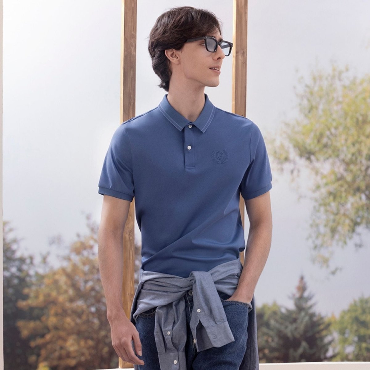 Men's Solid Liquid Touch Polo - Giordano