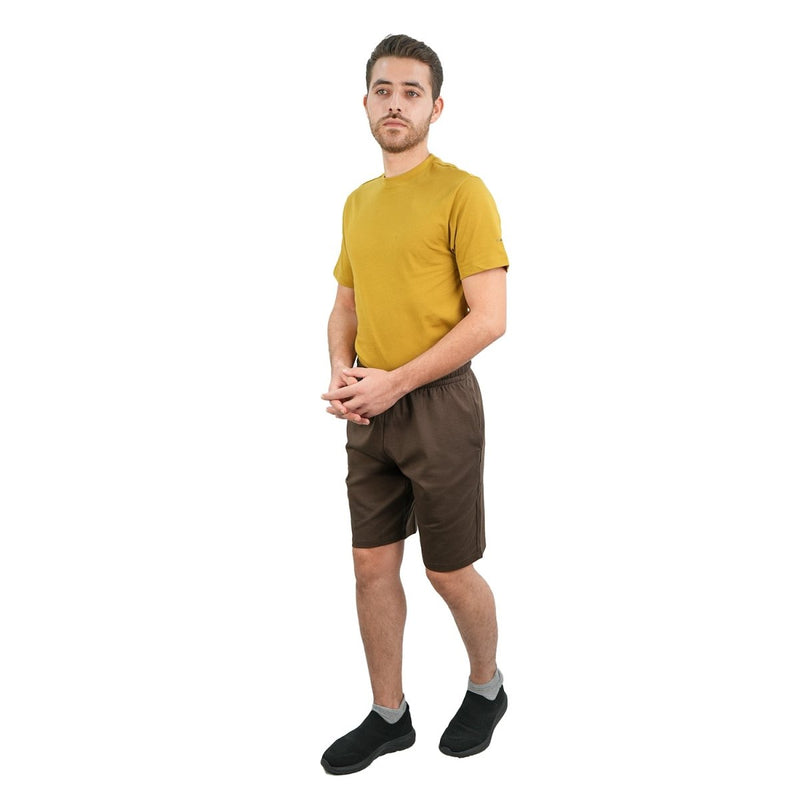 Men's Sorona Interlock Knit Shorts: Comfort & Style S - Shop Giordano