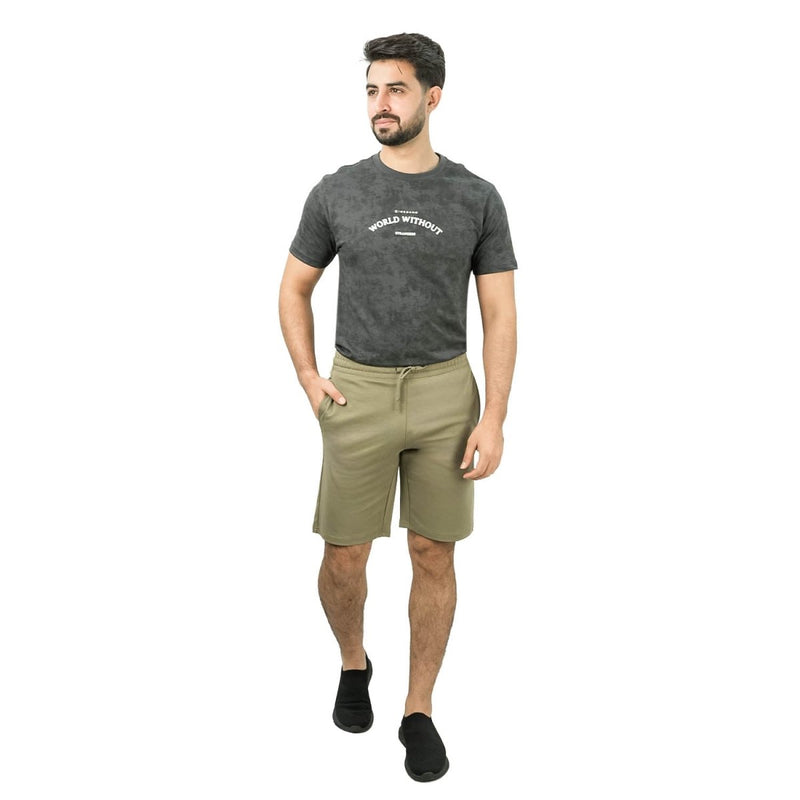 Men's Sorona Interlock Knit Shorts: Comfort & Style S - Shop Giordano