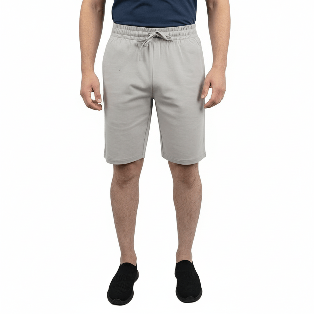 Men's Sorona Interlock Knit Shorts: Comfort & Style S - Shop Giordano