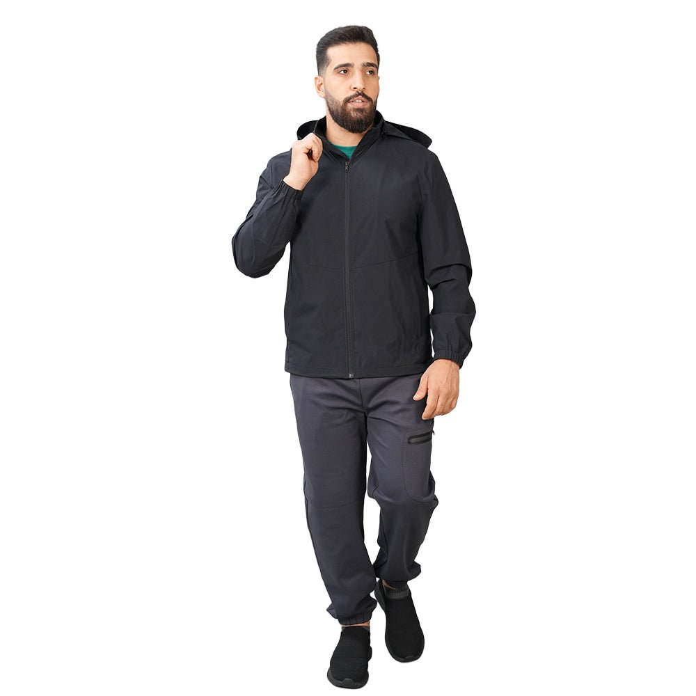 Men's Sorona Windbreaker Jacket - Full Zip Polyester & Lightweight S - Shop Giordano