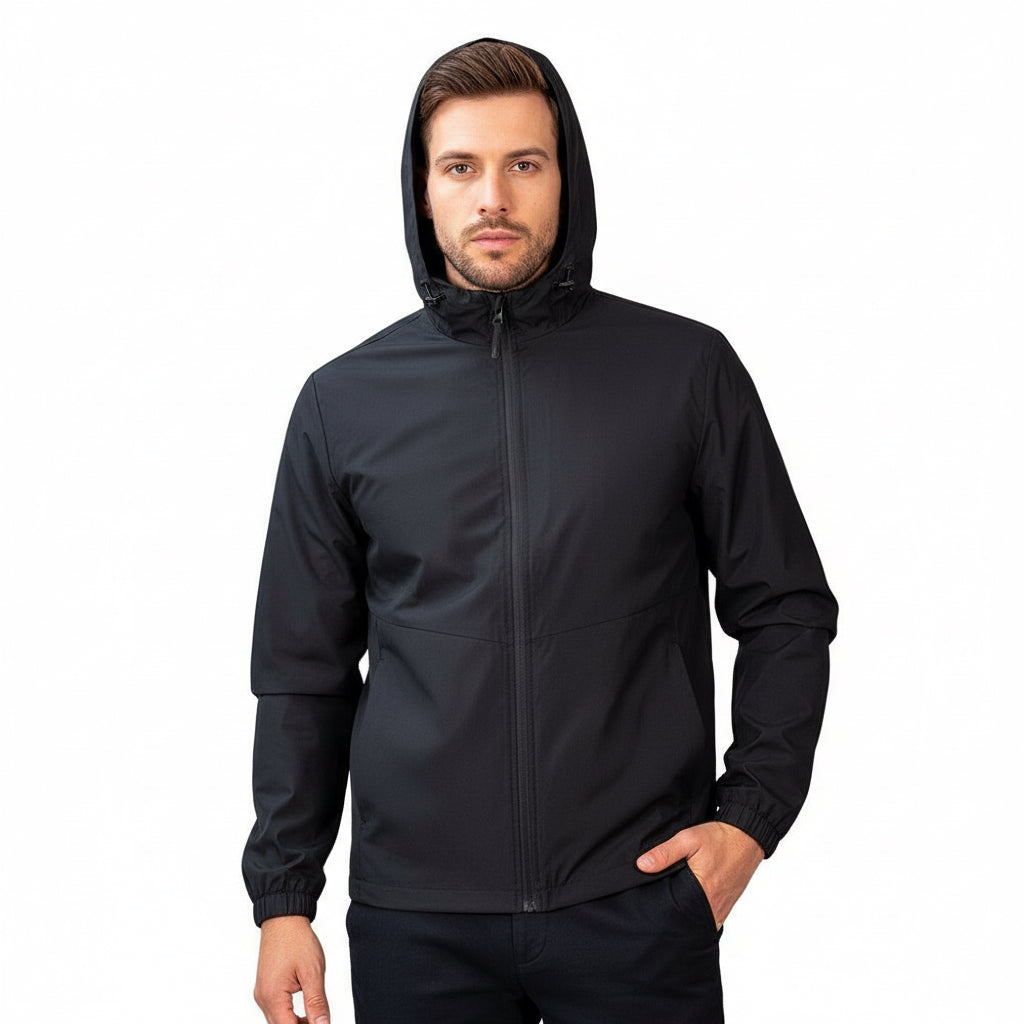 Men's Sorona Windbreaker Jacket - Full Zip Polyester & Lightweight S - Shop Giordano