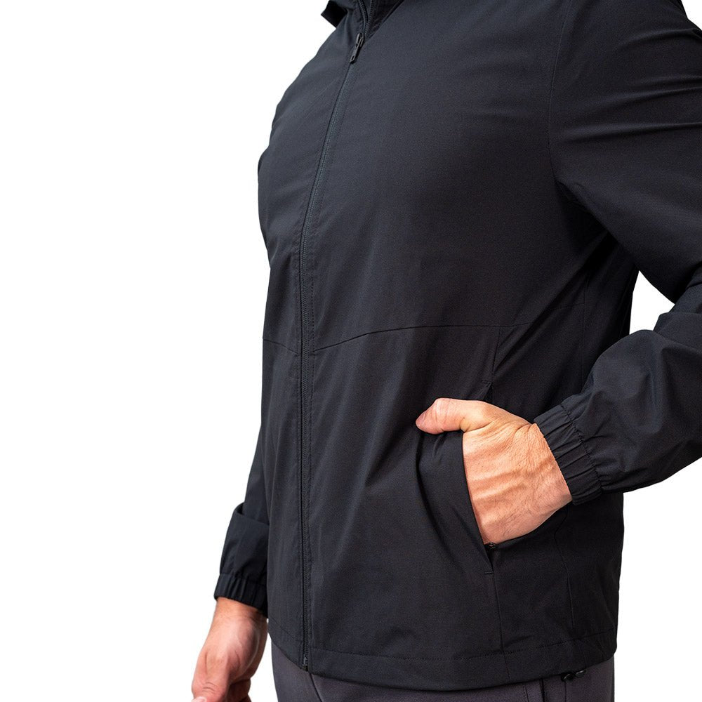 Men's Sorona Windbreaker Jacket - Full Zip Polyester & Lightweight S - Shop Giordano