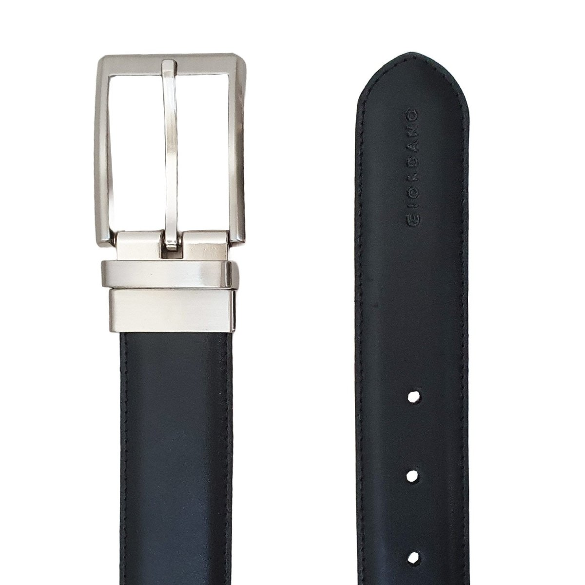Men's Split Pu Leather Reversible Belt | Versatile And Stylish - Giordano