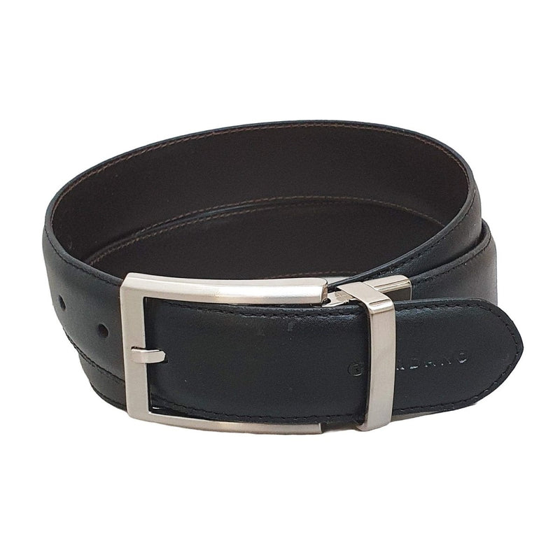Men's Split Pu Leather Reversible Belt | Versatile And Stylish M - Shop Giordano