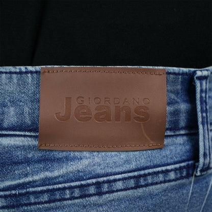 Men’S Stretch Denim Low - Rise Skinny Tapered Fit Jeans - Giordano