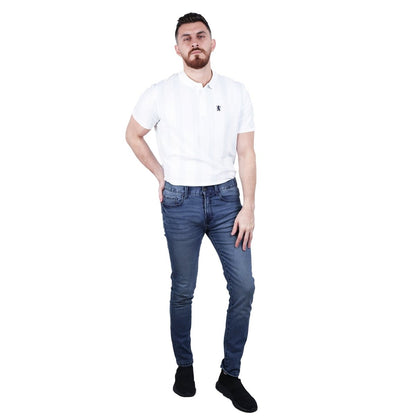 Men’S Stretch Denim Low - Rise Skinny Tapered Fit Jeans - Giordano