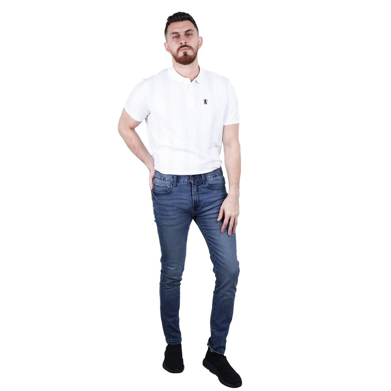 Giordano Men’S Stretch Denim Low-Rise Skinny Tapered Fit Jeans - Premium Jeans