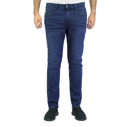 Men's Stretch Denim Skinny Tapered Jeans - Giordano