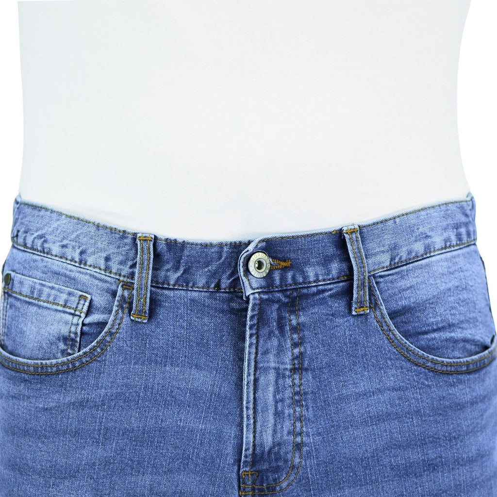 Giordano Men's Stretch Denim Skinny Tapered Jeans - Premium Jeans
