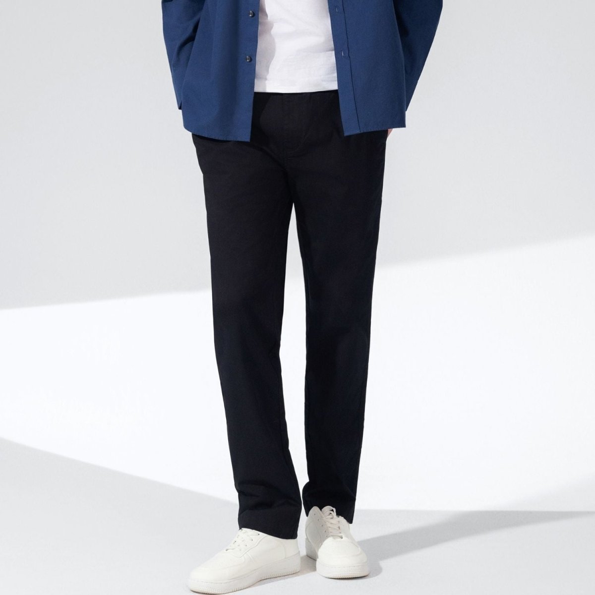 Men's Stretch Twill Khaki Pants - Giordano