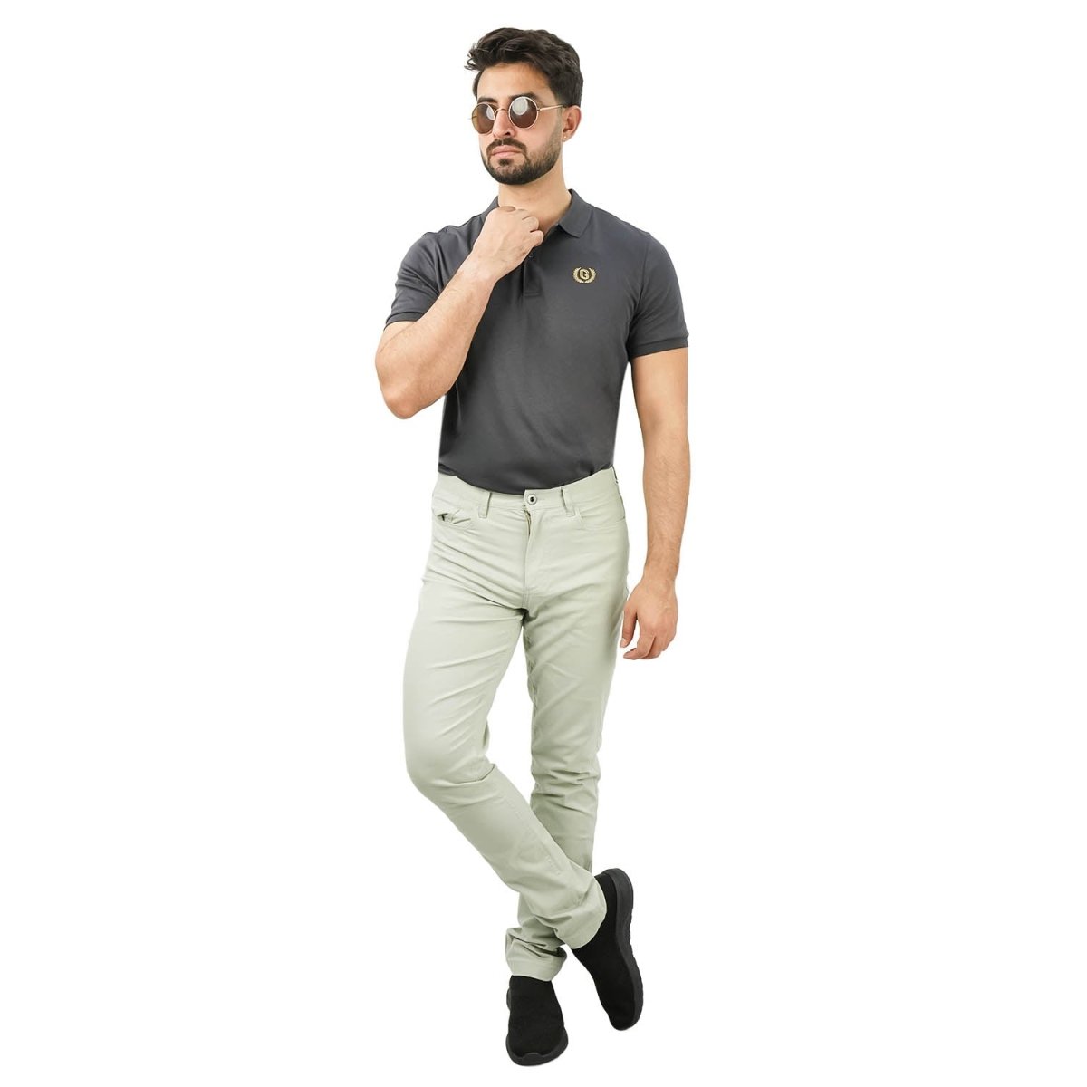 Men's Stretch Twill Khakis - Giordano