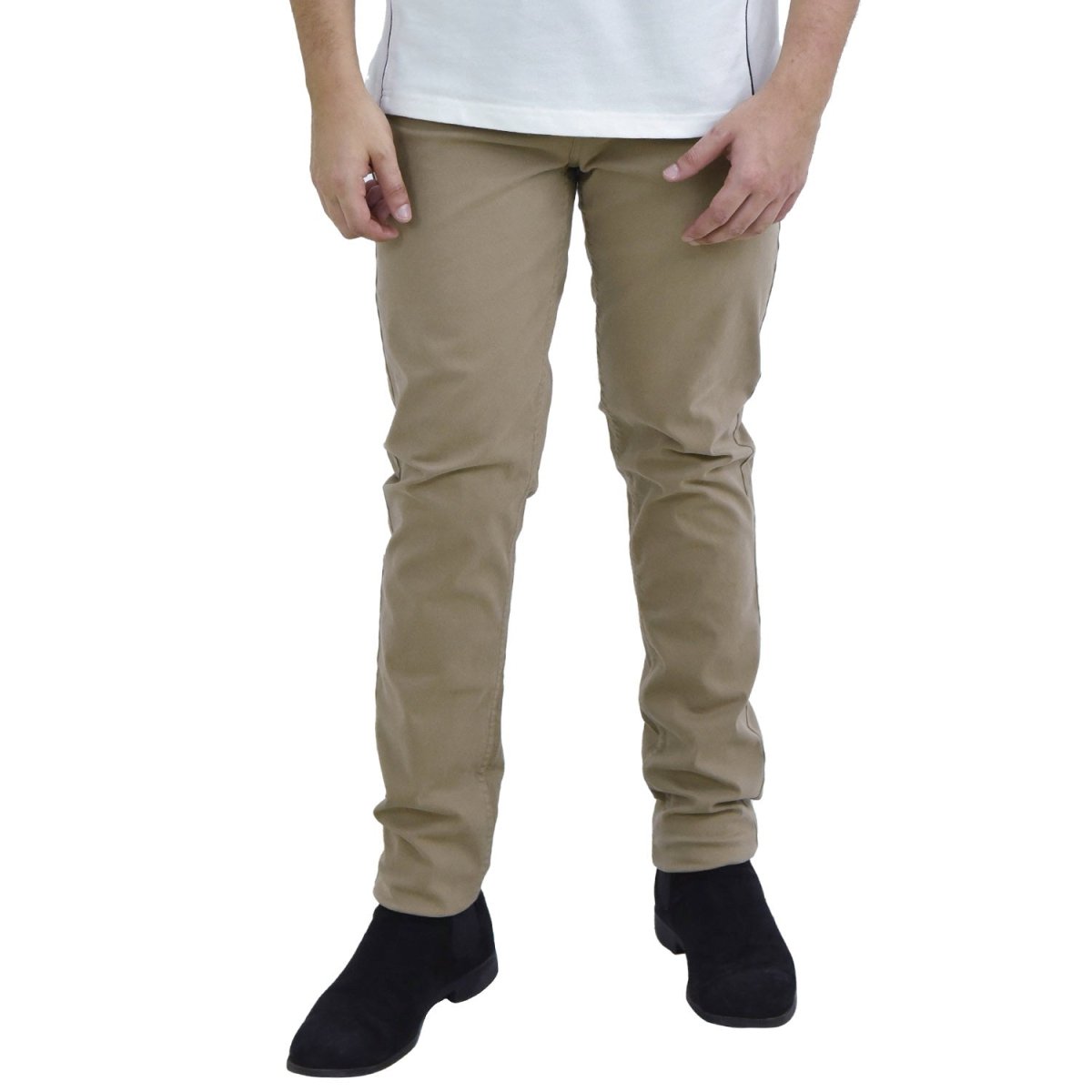 Men's Stretch Twill Khakis - Giordano