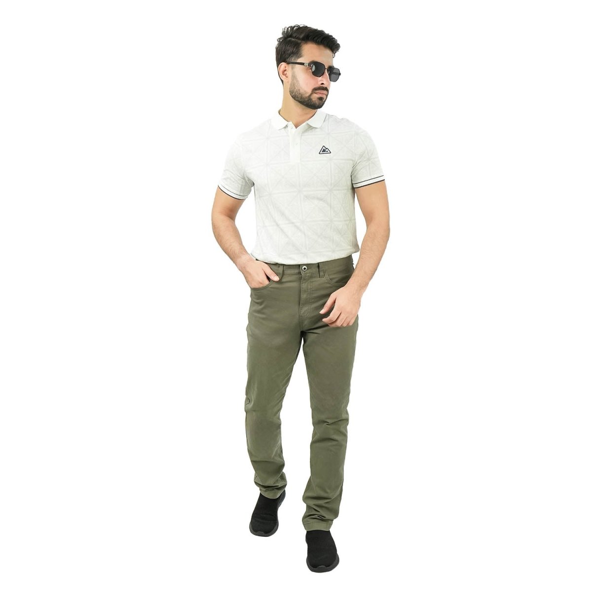 Men's Stretch Twill Khakis - Giordano
