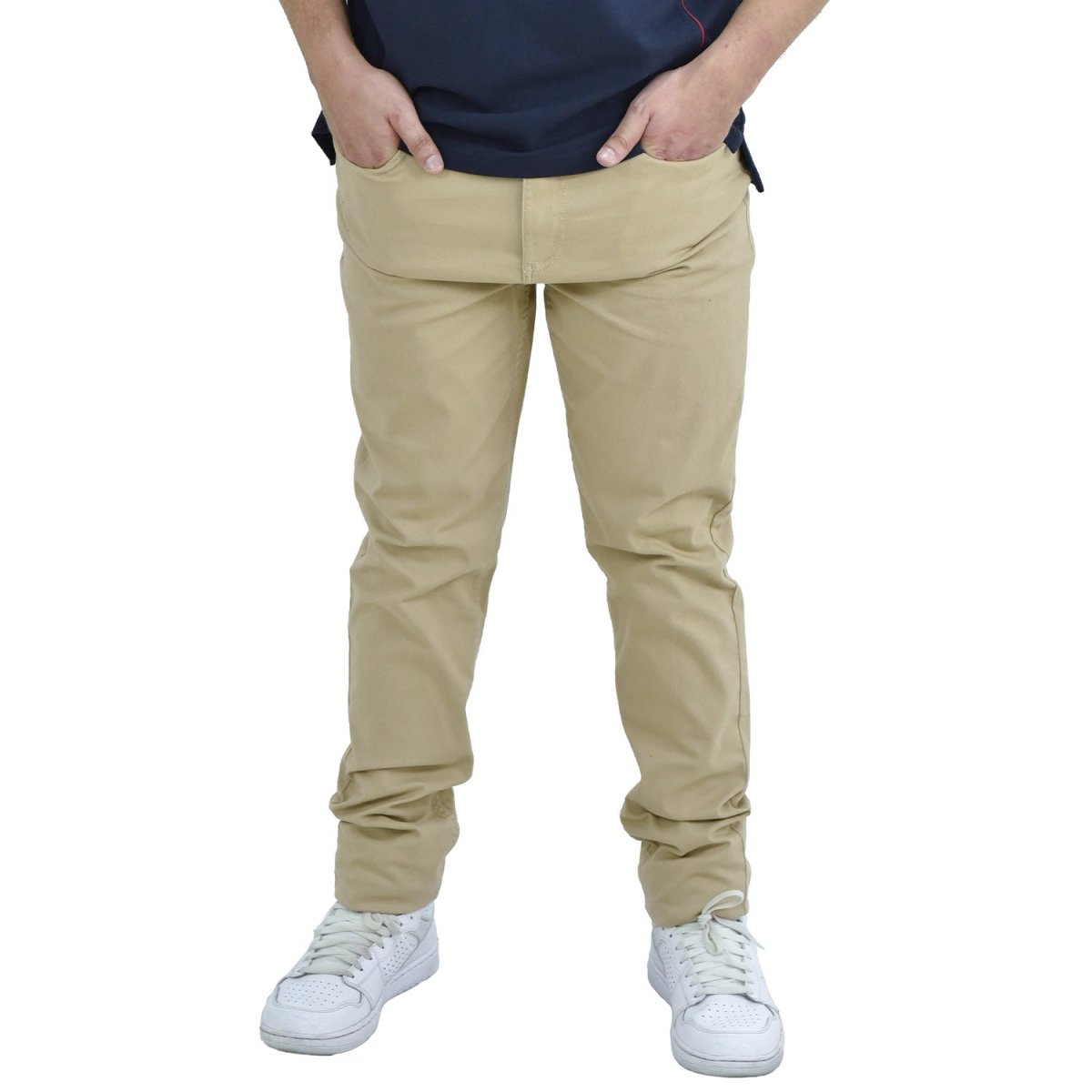 Men's Stretch Twill Khakis - Giordano