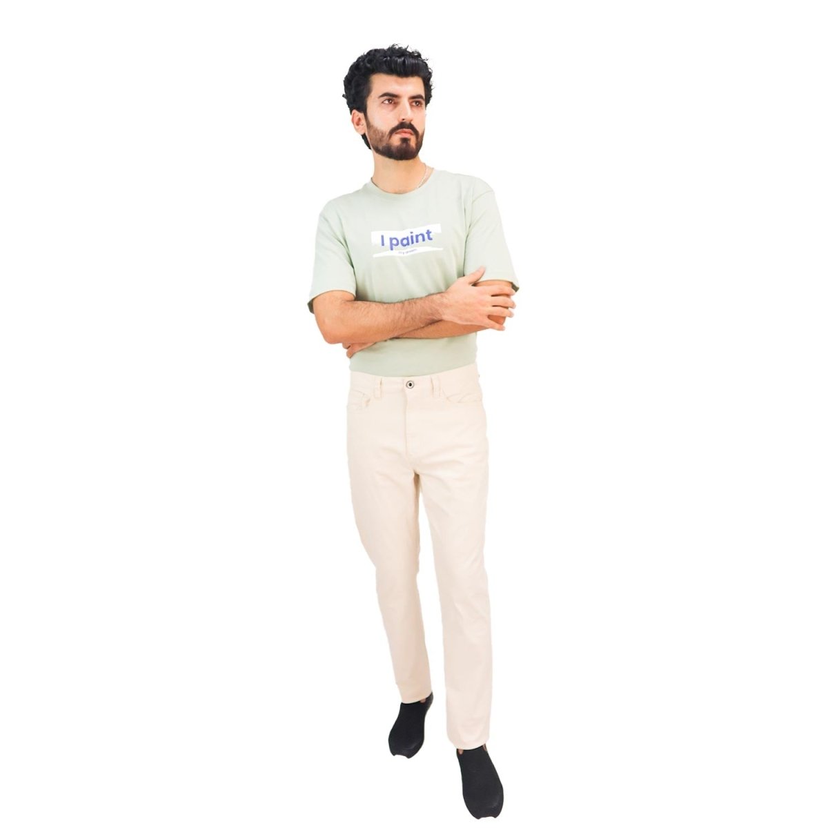 Giordano Men's Stretch Twill Khakis - Premium Pants